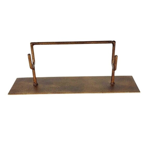 Vintage Moon Face Plaster Large Round Plaque Modernist Sculpture Art on Stand - Picture 6 of 7